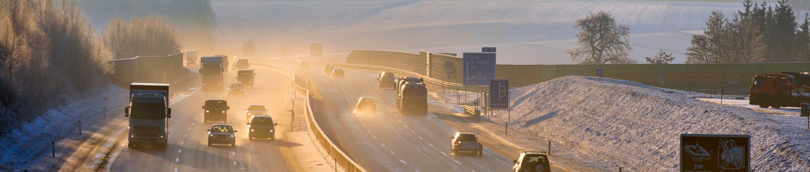     Highway in Winter 